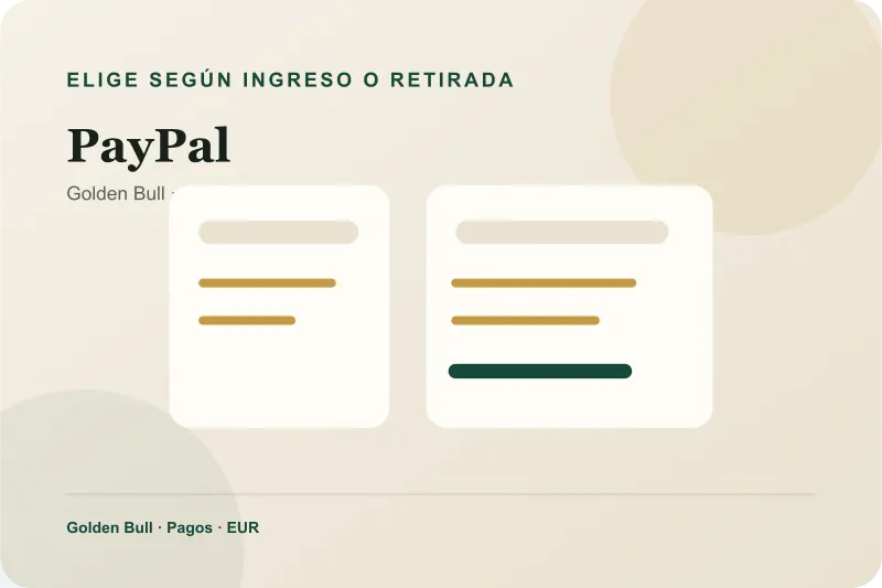 Comparación de rutas de pago para PayPal