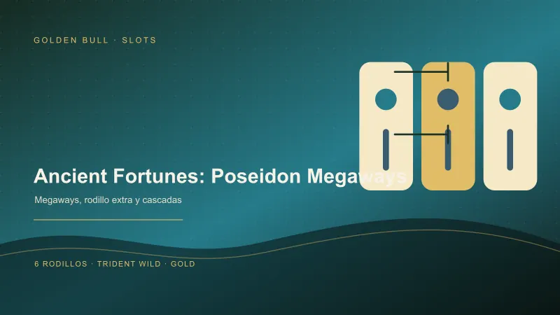 Ancient Fortunes: Poseidon Megaways: secuencia visual de su mecánica