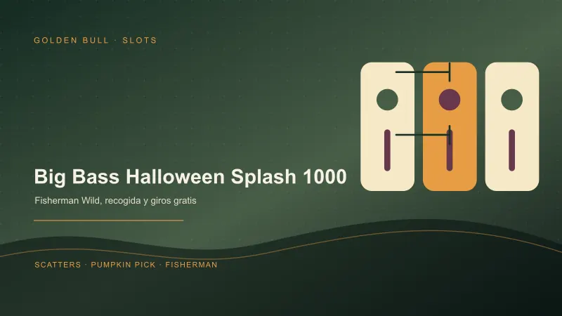 Big Bass Halloween Splash 1000: secuencia visual de su mecánica