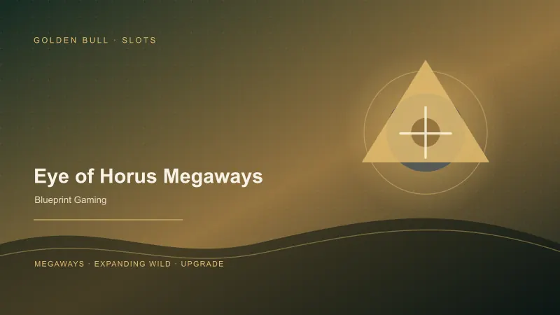 Eye of Horus Megaways: tablero de juego y símbolos principales